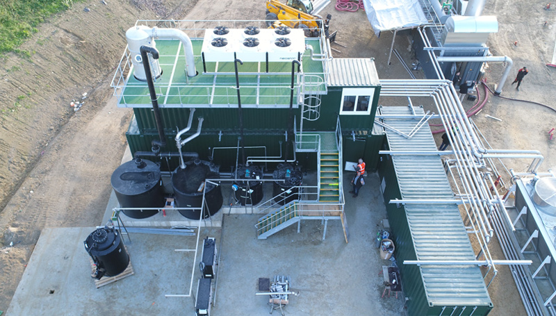 Biome - unité de dépolution des biogaz - désulfuration biologique